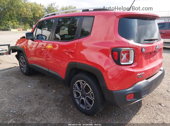 ZACCJBDB2HPE52832 2017 JEEP RENEGADE Red Tył lewy