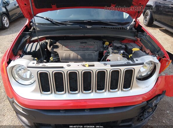 ZACCJBDB2HPE52832 2017 JEEP RENEGADE Red Widok z tyłu