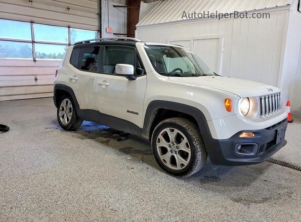 ZACCJBDB4HPE96492 2017 JEEP CHEROKEE White Przód prawy