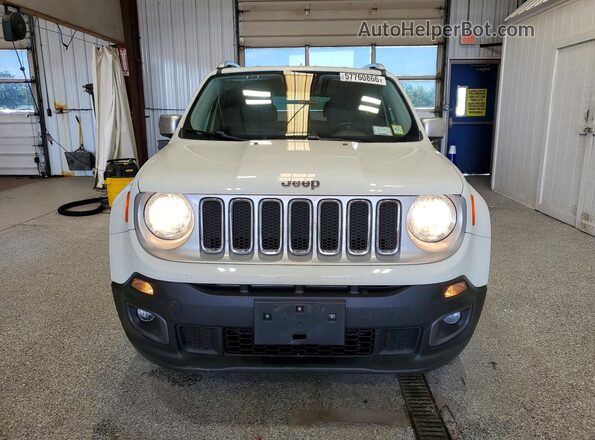 ZACCJBDB4HPE96492 2017 JEEP CHEROKEE White Widok z przodu