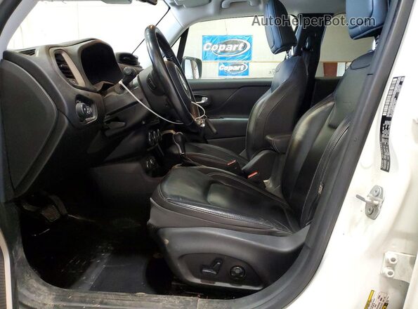 ZACCJBDB4HPE96492 2017 JEEP CHEROKEE White Widok wnętrza z przodu
