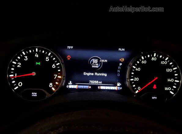 ZACCJBDB4HPE96492 2017 JEEP CHEROKEE White Widok zestawu wskaźników