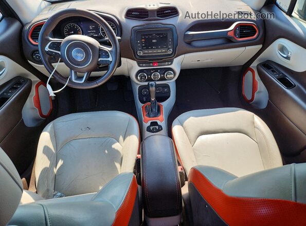 ZACCJBDB6HPE43289 2017 JEEP RENEGADE Black Առջևի վահանակի տեսք