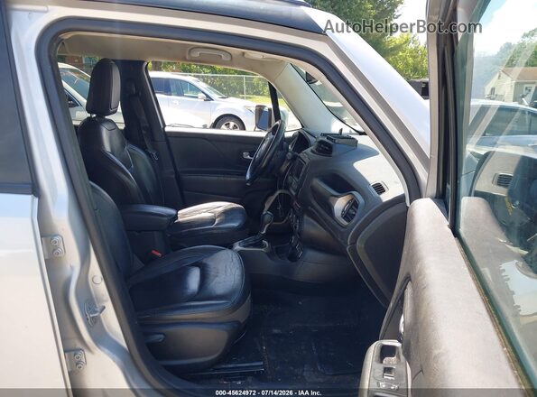 ZACCJBDB8HPF42888 2017 JEEP RENEGADE Silver წინა სალონის ხედი