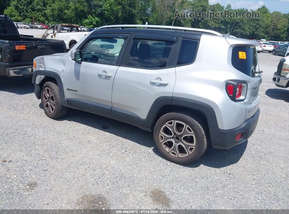 ZACCJBDB8HPF42888 2017 JEEP RENEGADE Silver უკანა მარცხენა