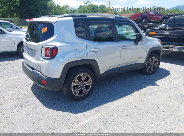 ZACCJBDB8HPF42888 2017 JEEP RENEGADE Silver უკანა მარჯვენა