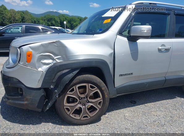 ZACCJBDB8HPF42888 2017 JEEP RENEGADE Silver უკანა სალონის ხედი