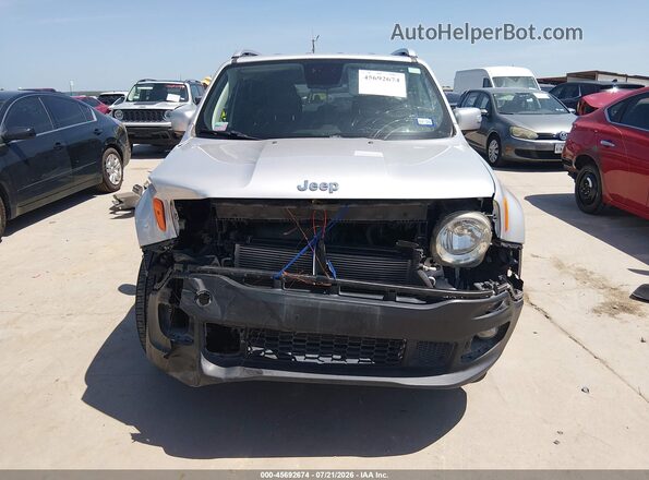 ZACCJBDBXJPG99456 2018 JEEP RENEGADE Silver Rear interior view