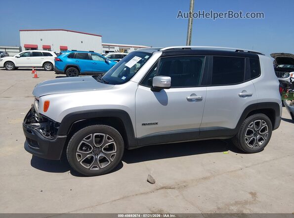 ZACCJBDBXJPG99456 2018 JEEP RENEGADE Silver 