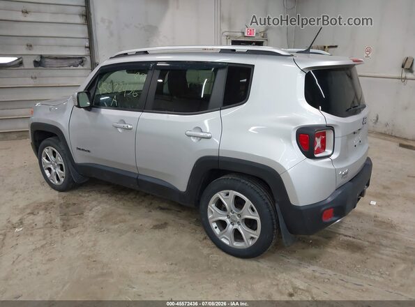 ZACCJBDT0GPC80999 2016 JEEP RENEGADE Silver Tył lewy