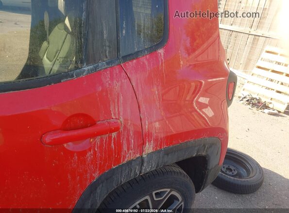 ZACCJBDT0GPE01014 2016 JEEP RENEGADE Red Front view
