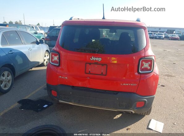 ZACCJBDT0GPE01014 2016 JEEP RENEGADE Red 