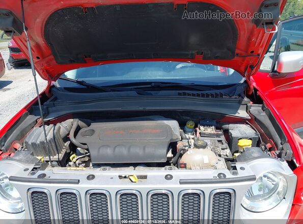 ZACCJBDT2GPC68885 2016 JEEP RENEGADE Красный Вид сзади