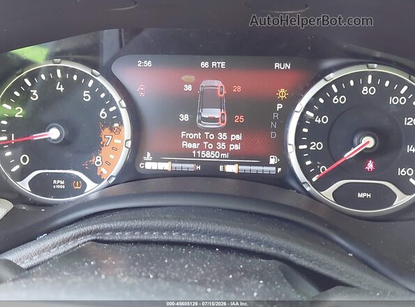 ZACCJBDT2GPC68885 2016 JEEP RENEGADE Красный Вид задних сидений