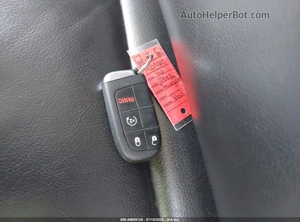 ZACCJBDT2GPC68885 2016 JEEP RENEGADE Красный Вид панели приборов
