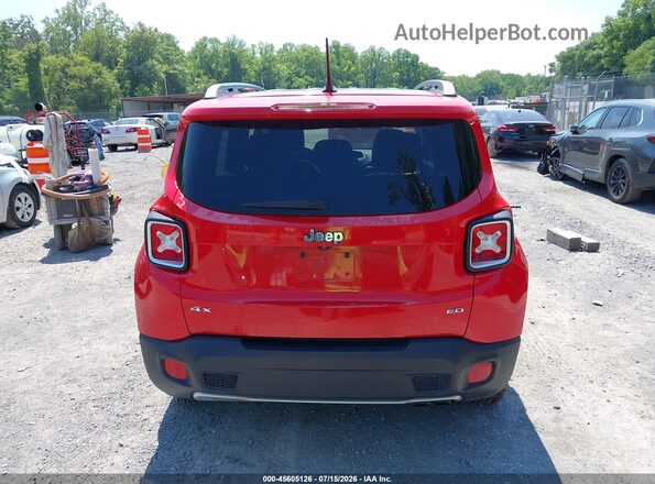 ZACCJBDT2GPC68885 2016 JEEP RENEGADE Красный 