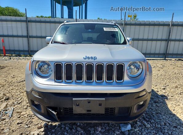 ZACCJBDT2GPD37414 2016 JEEP RENEGADE Silver Front view