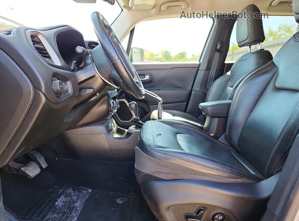 ZACCJBDT2GPD37414 2016 JEEP RENEGADE Silver Front interior view