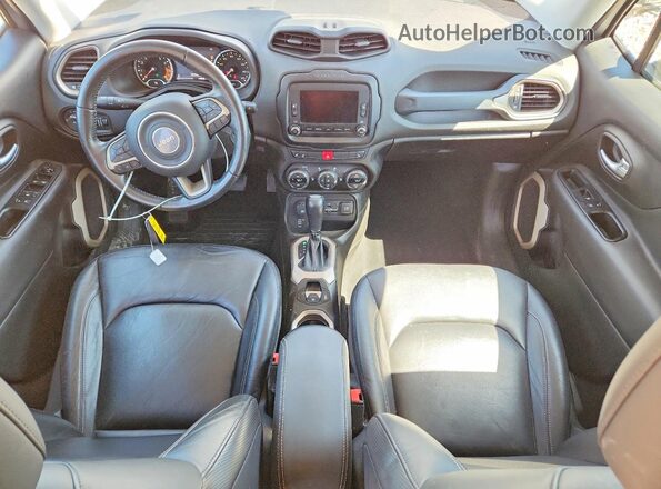 ZACCJBDT2GPD37414 2016 JEEP RENEGADE Silver Dashboard view