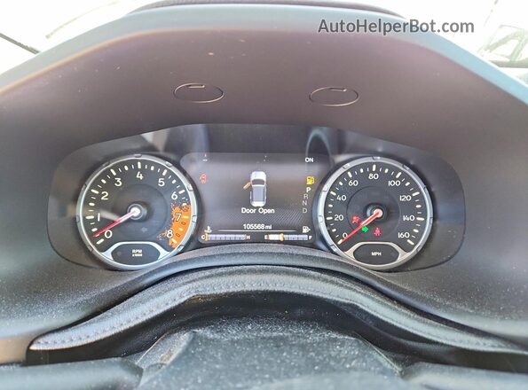 ZACCJBDT2GPD37414 2016 JEEP RENEGADE Silver Instrument cluster view
