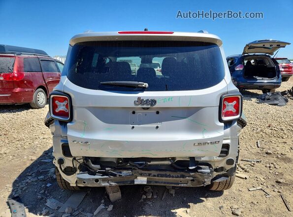 ZACCJBDT2GPD37414 2016 JEEP RENEGADE Silver Rear view
