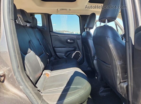 ZACCJBDT2GPE12757 2016 JEEP RENEGADE Gray Вид задньої частини салону