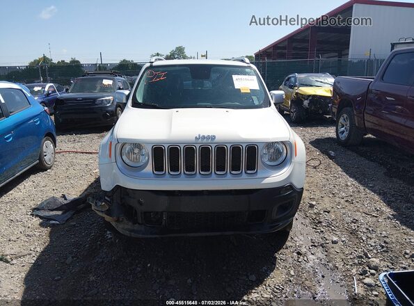 ZACCJBDT2GPE23998 2016 JEEP RENEGADE White Instrument cluster view