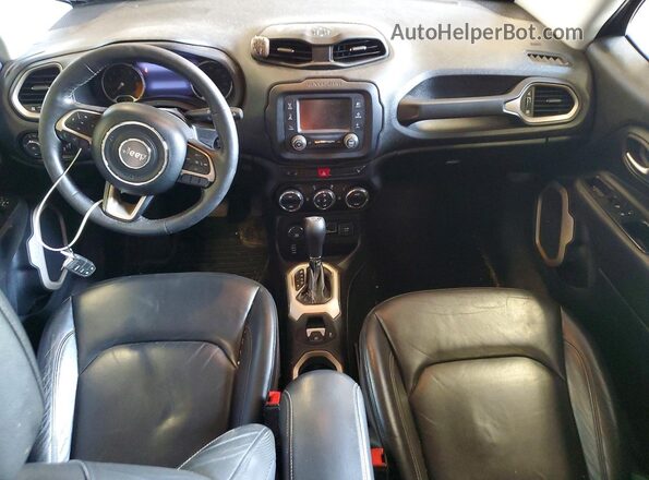ZACCJBDT3GPC70449 2016 JEEP RENEGADE Blue წინა პანელის ხედი