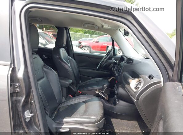 ZACCJBDT3GPC93102 2016 JEEP RENEGADE Gray Вид салону спереду