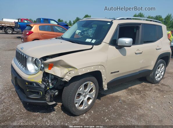 ZACCJBDT4GPC52221 2016 JEEP RENEGADE Brown Вид спереду