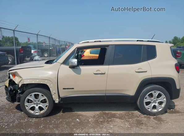 ZACCJBDT4GPC52221 2016 JEEP RENEGADE Brown Панорамний вид салону 360°