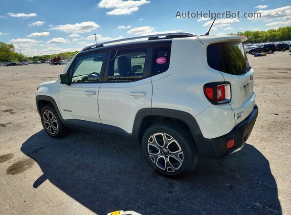 ZACCJBDT4GPD06259 2016 JEEP RENEGADE White Tył lewy