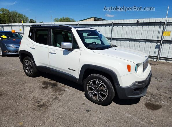 ZACCJBDT4GPD06259 2016 JEEP RENEGADE White Przód prawy