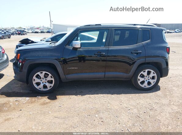 ZACCJBDT5GPD32157 2016 JEEP RENEGADE Black Vista interior trasera