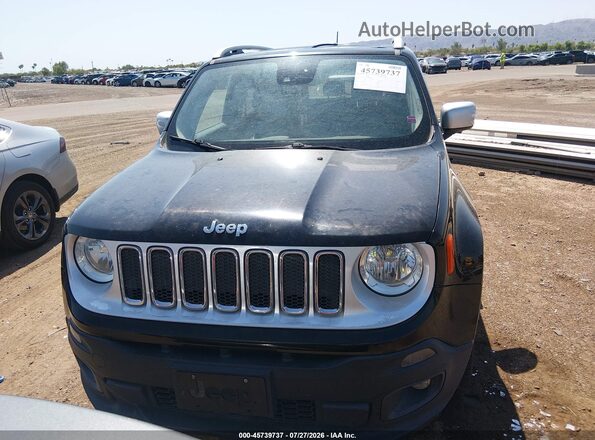 ZACCJBDT5GPD32157 2016 JEEP RENEGADE Black Vista del salpicadero