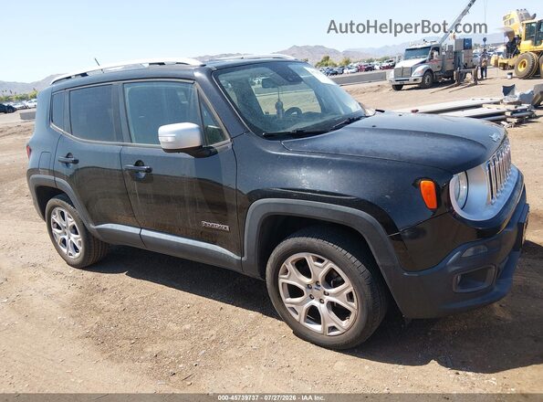 ZACCJBDT5GPD32157 2016 JEEP RENEGADE Black Vista del cuadro de instrumentos