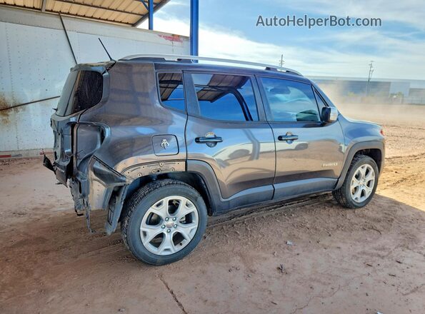 ZACCJBDT5GPD39416 2016 JEEP RENEGADE Gray Задня права чверть