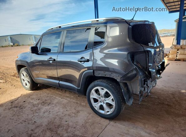ZACCJBDT5GPD39416 2016 JEEP RENEGADE Gray Задня ліва чверть