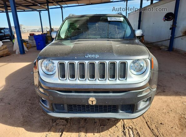 ZACCJBDT5GPD39416 2016 JEEP RENEGADE Gray Вид спереду