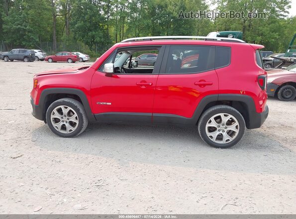 ZACCJBDT5GPD80659 2016 JEEP RENEGADE Red Панорамний вид салону 360°