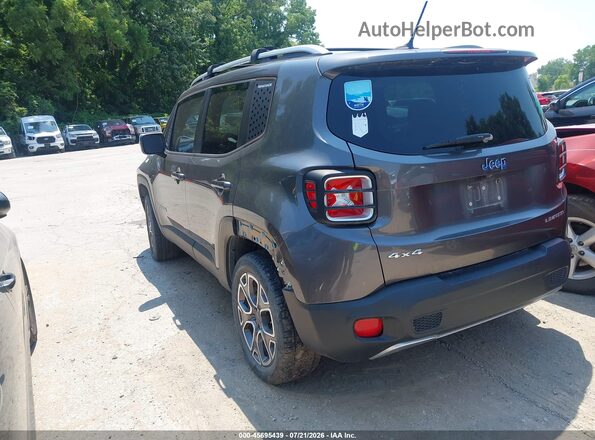 ZACCJBDT6GPD22432 2016 JEEP RENEGADE Серый Задняя левая четверть