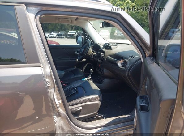 ZACCJBDT6GPD22432 2016 JEEP RENEGADE Серый Вид салона спереди