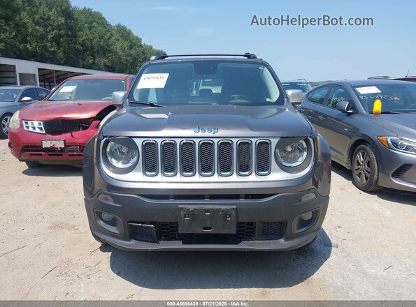 ZACCJBDT6GPD22432 2016 JEEP RENEGADE Серый Вид щитка приборов