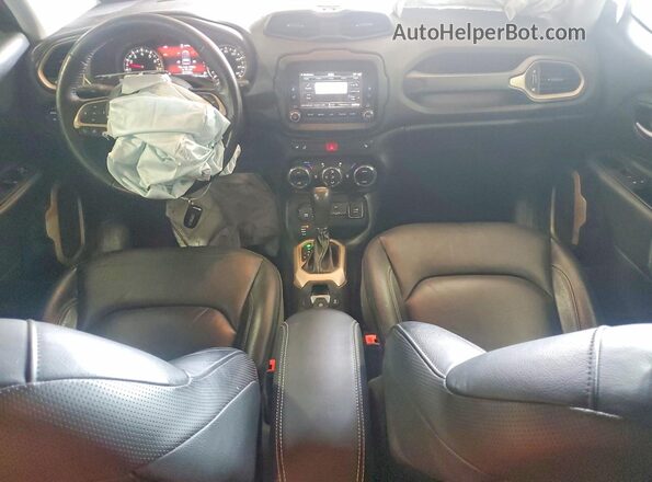 ZACCJBDT7GPC94673 2016 JEEP RENEGADE Black Dashboard view