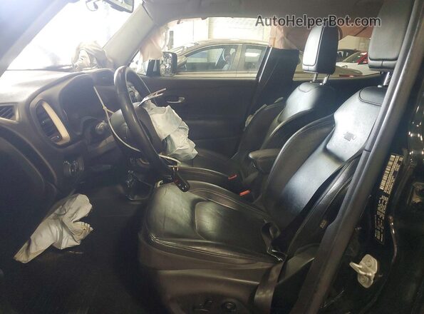 ZACCJBDT7GPC94673 2016 JEEP RENEGADE Black Front interior view