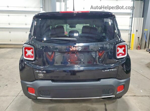 ZACCJBDT7GPC94673 2016 JEEP RENEGADE Black Rear view