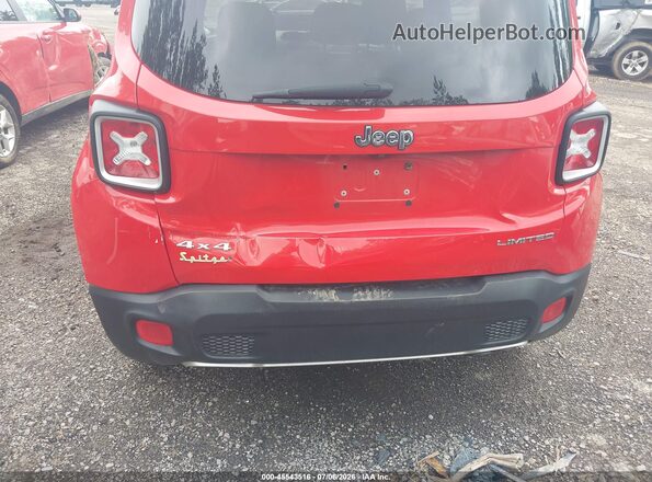 ZACCJBDT7GPD78816 2016 JEEP RENEGADE Red Vista frontal
