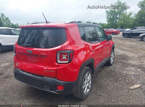 ZACCJBDT7GPD78816 2016 JEEP RENEGADE Red Trasero derecho