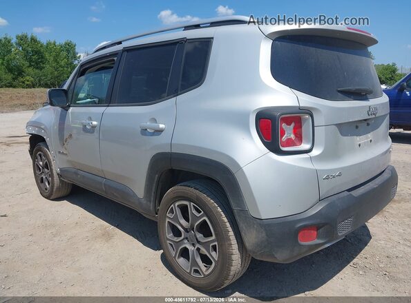 ZACCJBDT8GPD04613 2016 JEEP RENEGADE Silver Trasero izquierdo