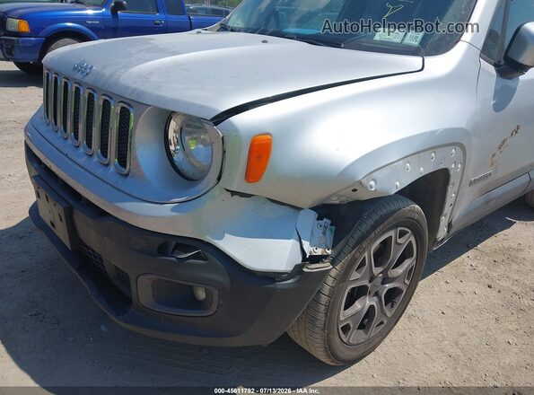 ZACCJBDT8GPD04613 2016 JEEP RENEGADE Silver Vista frontal